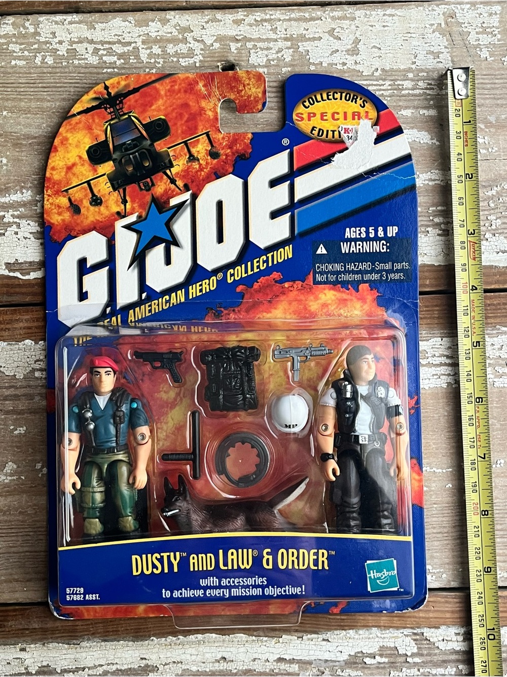 G.I. Joe 2000 TRAH Collection Dusty v4 & Law & Order v4, GI Joe GIJoe NIB